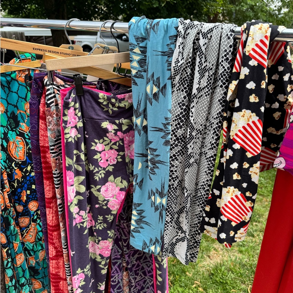 Colorful Patterned Leggings Collection